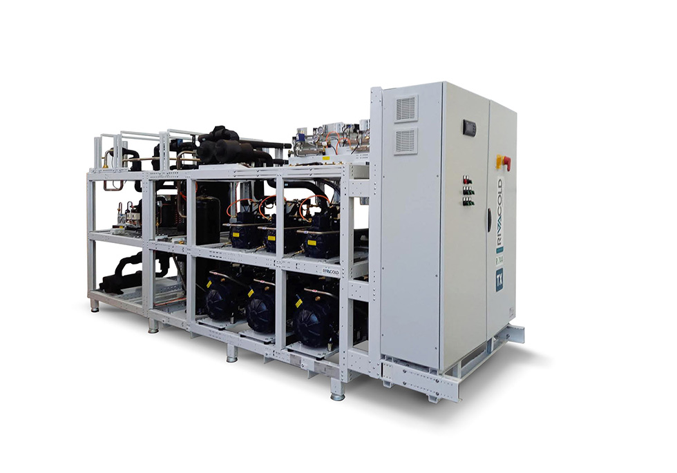 Rivacold TX transkritische CO₂-Verbundanlage